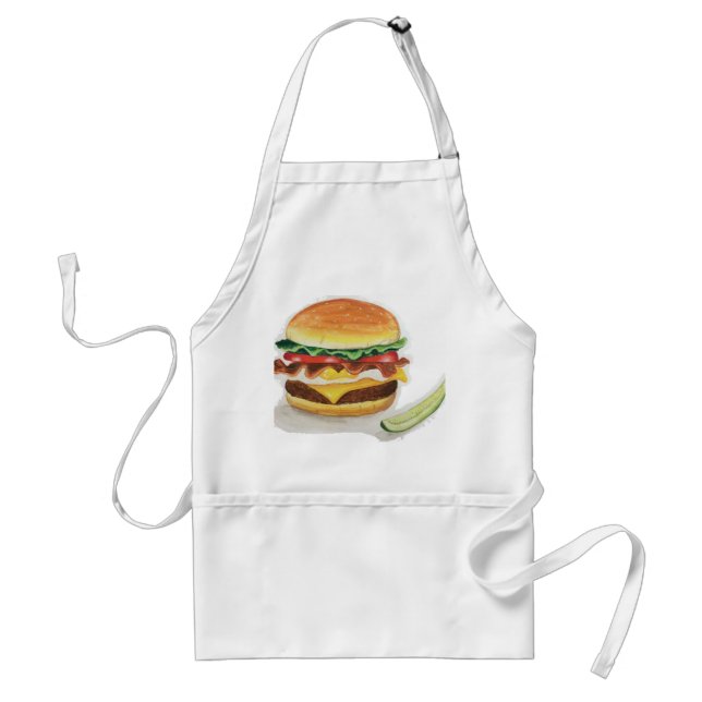 Bacon Cheeseburger Apron (Front)