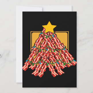 Bacon Christmas Tree Light_ Holiday Card
