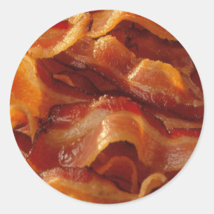 Bacon Classic Round Sticker