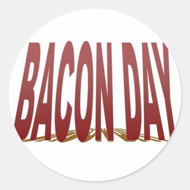 Bacon Day Stickers (Front)