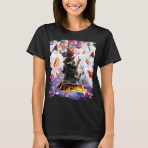 Bacon Doughnut with Hot Dog Cat & Pizza Taco Burri T-Shirt
