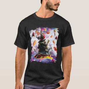 Bacon Doughnut with Hot Dog Cat & Pizza Taco Burri T-Shirt