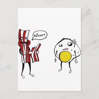 Bacon Eating Bacon Postcard