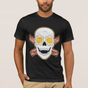 Bacon & Eggs Skull T-Shirt