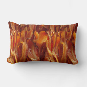 Bacon Fields Forever Decor Lumbar Cushion
