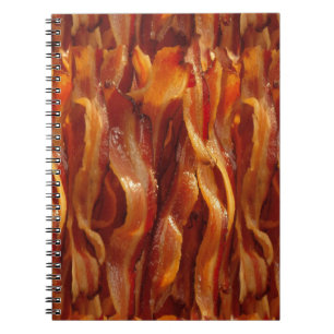 Bacon Fields Forever Decor Notebook