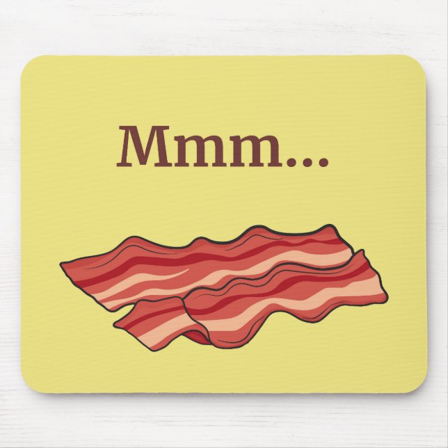 Bacon Funny Mouse Pad (Front)