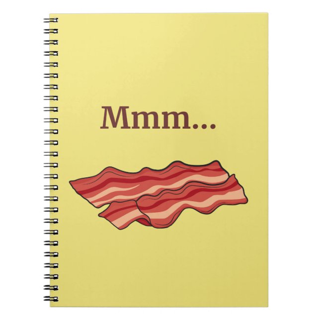 Bacon Funny Notebook (Front)