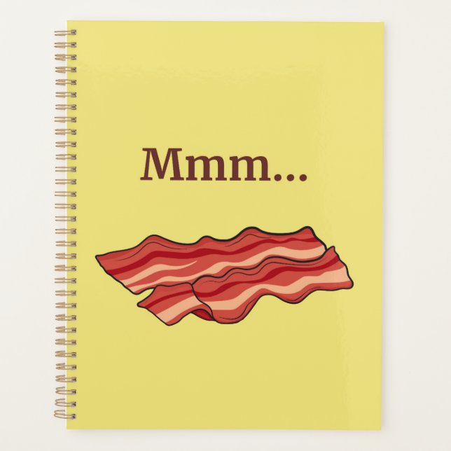 Bacon Funny Planner (Front)