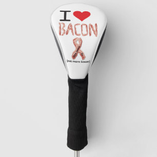 bacon golf head cover