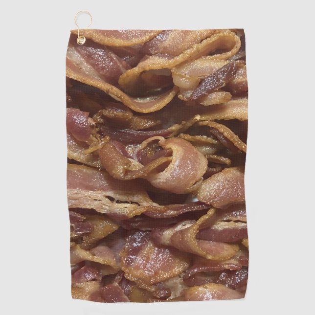 Bacon Golf Towel (Front)