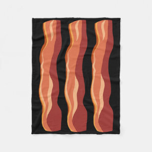 Bacon Halloween Costume Bacon And Eggs Fleece Blanket