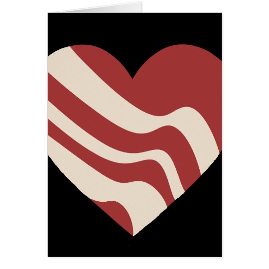 Bacon Heart Card