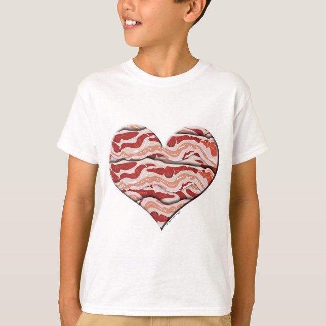 Bacon Hearted T-Shirt (Front)