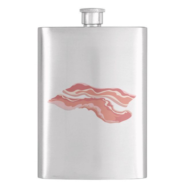 Bacon Hip Flask (Front)