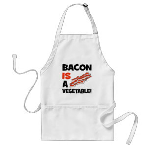 bacon is a vegetable standard apron