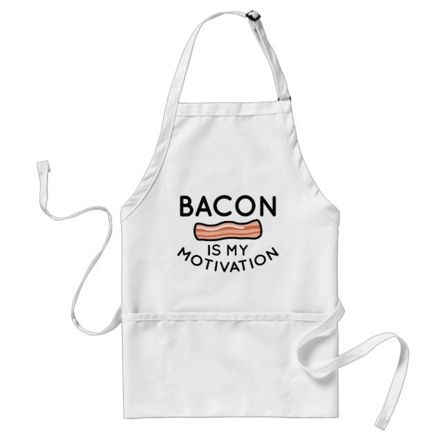 Bacon Is My Motivation Standard Apron (Front)