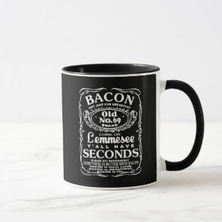 bacon is not just for breakfast mug