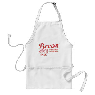 bacon - it's whats for dinner standard apron