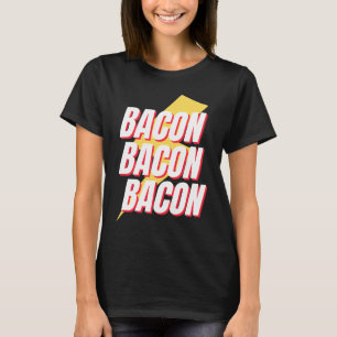 Bacon Keto Fat Fuelled Retro Workout Gym Fitness S T-Shirt