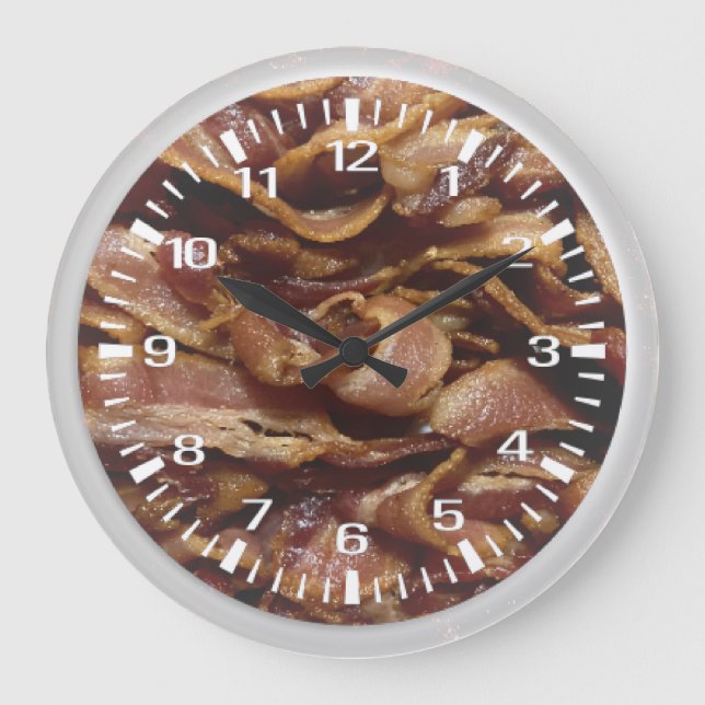 Bacon Large Clock (Front)