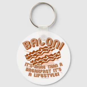Bacon Lifestyle Key Ring