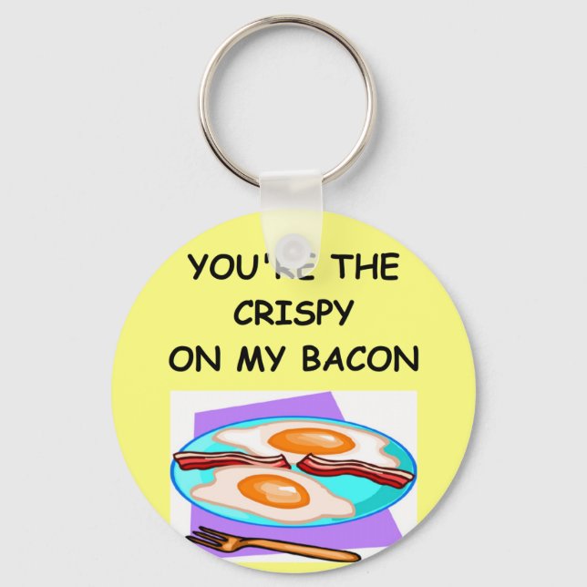 BACON lover Key Ring (Front)