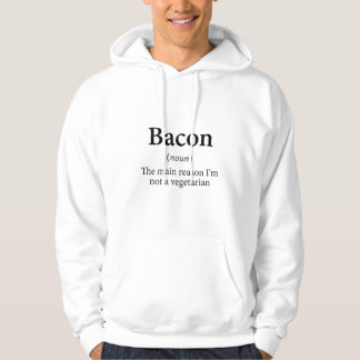 Bacon Lover Pig Meat Food Breakfast Quote3 Hoodie