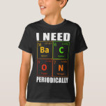 Bacon Lover Scientist Laboratory Chemist T-Shirt<br><div class="desc">Bacon Lover Scientist Laboratory Chemist. Funny Science Chemistry Nerd.</div>
