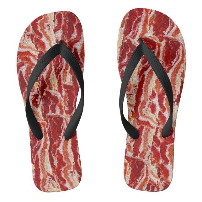 Bacon Lover Thongs (Footbed)