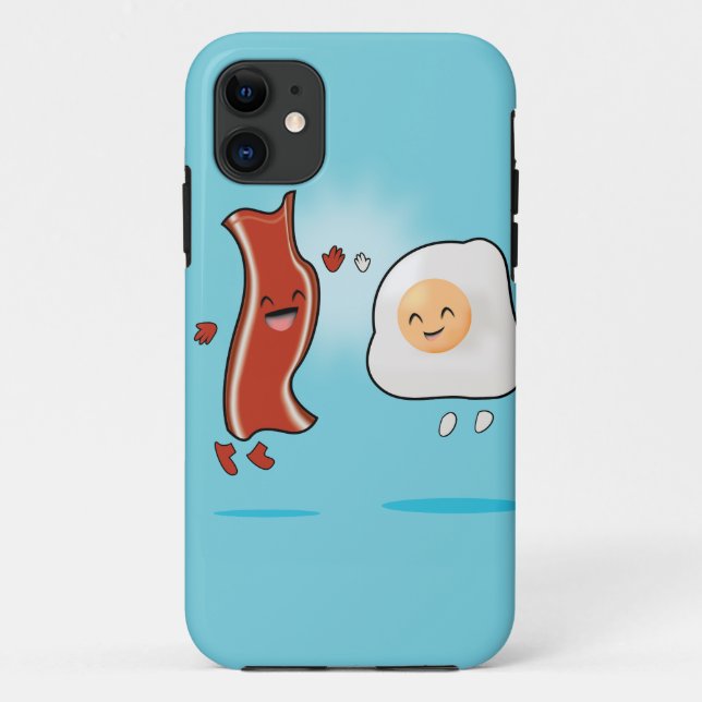 Bacon Loves Eggs Case-Mate iPhone Case (Back)