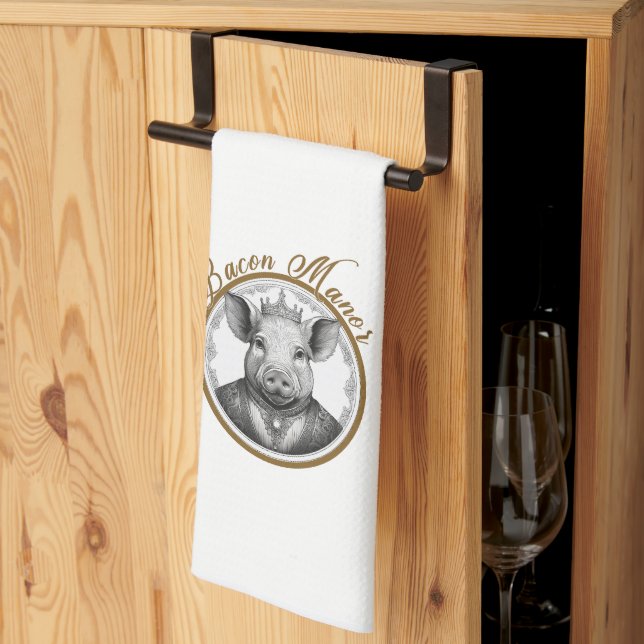 Bacon Manor Kitchen Towels (Thirds Fold)