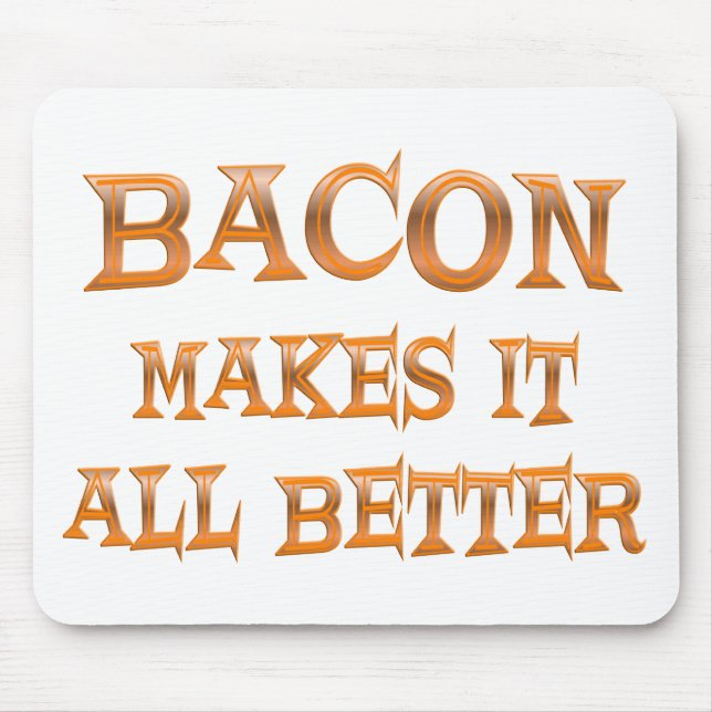 Bacon Mouse Pad (Front)
