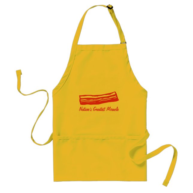 bacon nature's greatest miracle standard apron (Front)