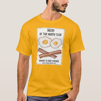 Bacon of the Month Club T-shirt XL