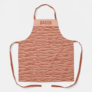 Bacon Pattern Custom Apron