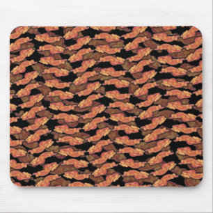 Bacon Pattern Mouse Pad