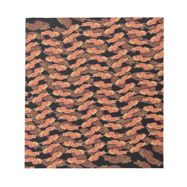 Bacon Pattern Notepad (Front)