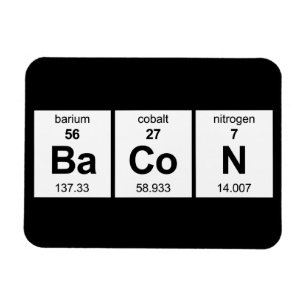 BaCoN Periodic Table Magnet
