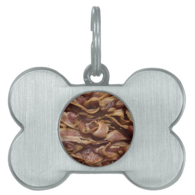 Bacon Pet ID Tag (Front)