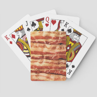 bacon, playing cards