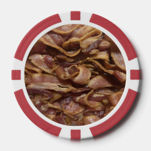 Bacon Poker Chips