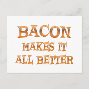 Bacon Postcard