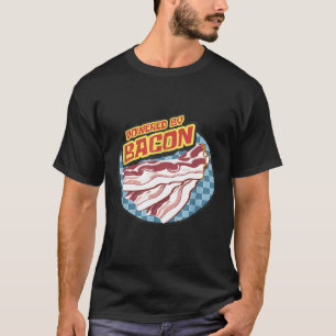 Bacon Powered By Bacon Breakfast Bacon And Eggs F T-Shirt