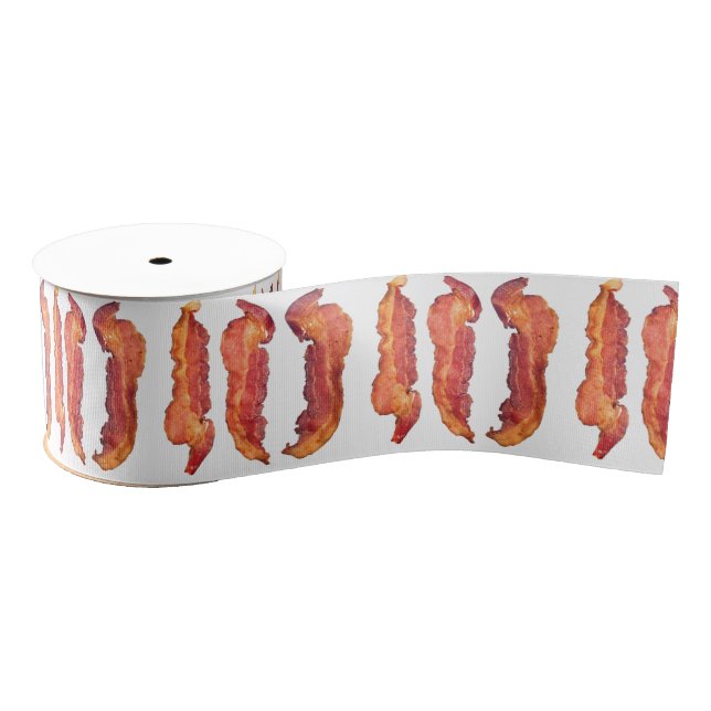 Bacon Ribbon Grosgrain Ribbon (Spool)
