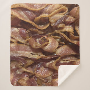 Bacon Sherpa Blanket