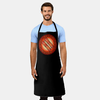 Bacon Snob Business Apron black