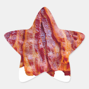 Bacon Star Sticker
