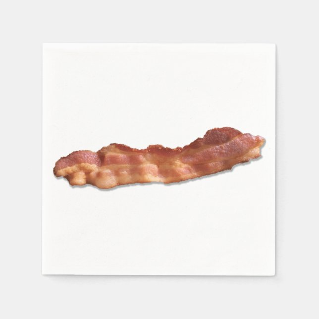 Bacon Strip Napkin (Front)