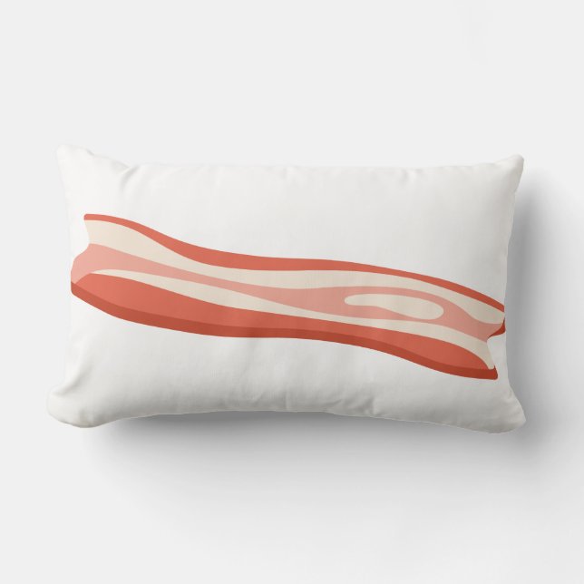 Bacon Strip Pillow (Front)